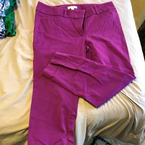 Purple capris